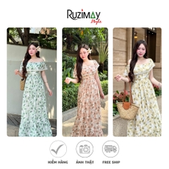 Đầm maxi trễ vai dáng dài R0900