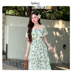 Đầm maxi trễ vai dáng dài R0900