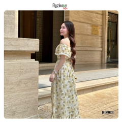 Đầm maxi trễ vai dáng dài R0900