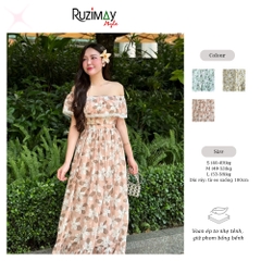 Đầm maxi trễ vai dáng dài R0900