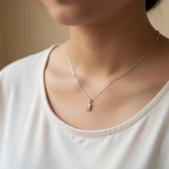Mặt dây chuyền bạc 925 tuần lộc Giáng Sinh Noel