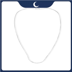 Dây chuyền bạc 925 sợi mảnh khắc máy Luna Jewelry
