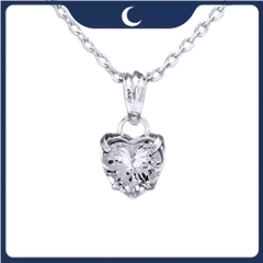 Mặt dây chuyền bạc 925 Luna Jewelry Đá CZ trái tim Heart Cut