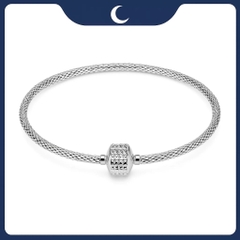 Vòng tay charm bạc 925 cơ bản Luna Jewelry