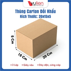 Thùng đối khẩu 20x15x5