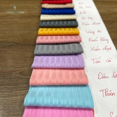 Sỉ Vải Thun Tăm Đũa (Gân Đũa) Nguyên Cây Giá Xưởng HCM | Trọng Thông