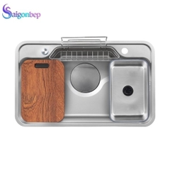 Chậu rửa bát 1 hố Kluger KF7848FS–S78