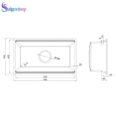 Chậu rửa bát Kluger KG7644FS Plus