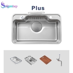 Chậu rửa bát 1 hố Kluger KF7848FS–S78