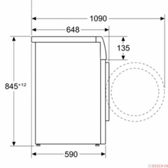 Máy giặt Bosch WGB256A40 Series 8