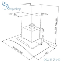 Máy hút mùi Teka NC-780