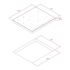 Bếp từ Teka IBC 63010 BK MSS