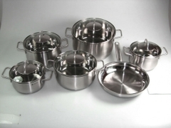 Bộ nồi chảo 6 món WMF Brilliant cao cấp 0739166030