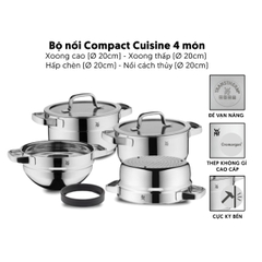 Bộ nồi từ 4 món WMF Compact Cuisine 0790046380