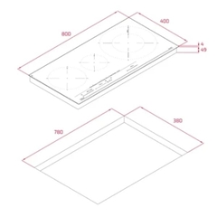 Bếp từ TEKA IZC 83620 MST BK