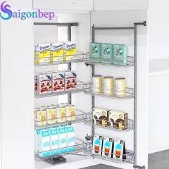 Tủ đồ khô nan 4 tầng cánh mở Eurogold EG80460S