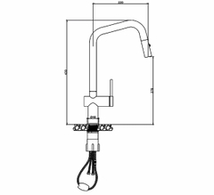 Vòi rửa bát Kluger KLF0019C