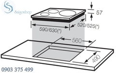 Bếp điện Fagor VF-SLIDE 63S