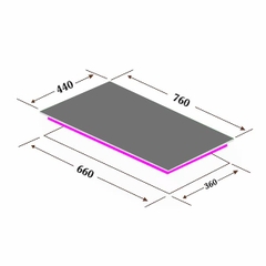 Bếp gas âm EUROSUN EU-GA278