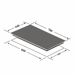 Bếp gas âm EUROSUN EU-GA378