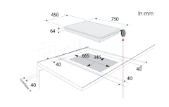 Bếp từ Brandt TI607BU1