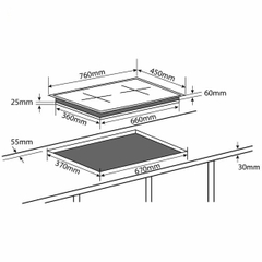 Bếp từ Chefs EH-DIH888V
