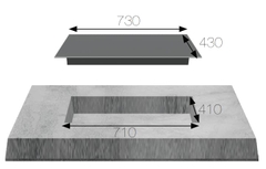 Bếp từ đôi Kaff KF-IH870Z Plus