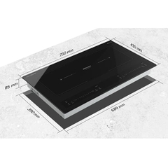 Bếp từ đôi Mutlich MIM6009