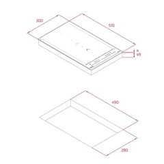 Bếp từ Domino Teka IZS 34700 MST BK