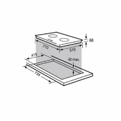 Bếp từ Fagor 21F-800S DOU