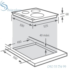 Bếp từ Fagor IF-33CS