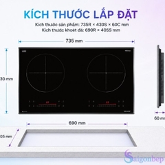 Bếp Từ GrandX GX IH618SE