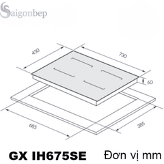 Bếp từ GrandX GX IH675SE