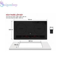 Bếp từ GrandX GX IP876JP