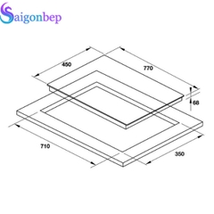 Bếp từ Hafele HC I772A 536.01.695