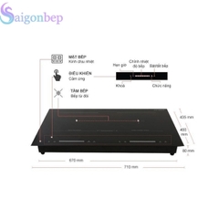 Bếp từ hồng ngoại Junger ID-16