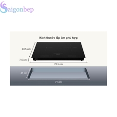 Bếp từ hồng ngoại Junger SIS-68