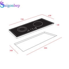 Bếp từ Teka IR 721 SR