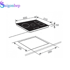 Bếp từ Teka IRF-641