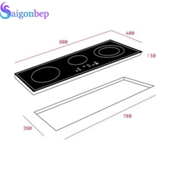 Bếp từ Teka IZ - 8320HS
