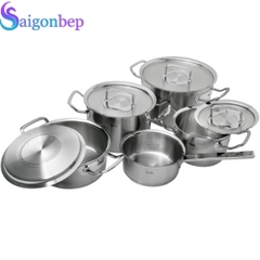 Bộ nồi từ Fissler Pro Collection 5 Inox