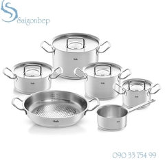 Bộ nồi từ Fissler Pure Profi Collection 6 món Inox