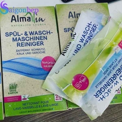 Bột vệ sinh máy rửa bát và máy giặt Almawin hữu cơ 200gr