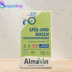Bột vệ sinh máy rửa bát và máy giặt Almawin hữu cơ 200gr