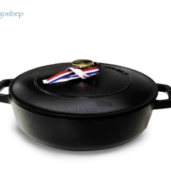 Chảo Chistera STAUB Màu Đen - 24cm - 2.6L