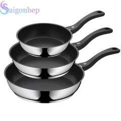 Chảo Chống Dính WMF Devil 20, 24, 28cm Inox 18/10, Lớp Phủ An Toàn