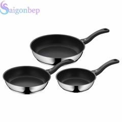 Chảo Chống Dính WMF Devil 20, 24, 28cm Inox 18/10, Lớp Phủ An Toàn