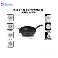 Chảo chống dính WMF Stewing Pan 28cm