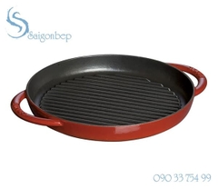 Chảo gang Staub Pure Grill Grey 26 - 1203018