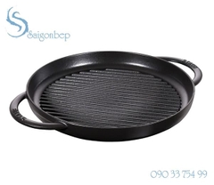 Chảo gang Staub Pure Grill Grey 26 - 1203018